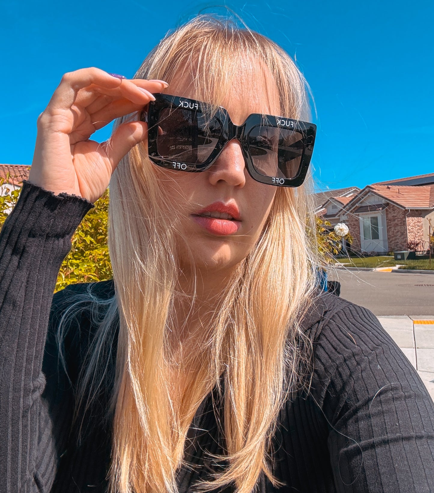 Fuck Off Retro Sunglasses