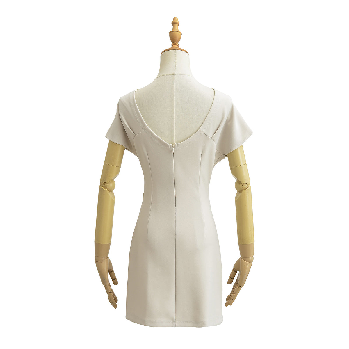 Irregular Off-Shoulder Mini Dress One-Shoulder Dress