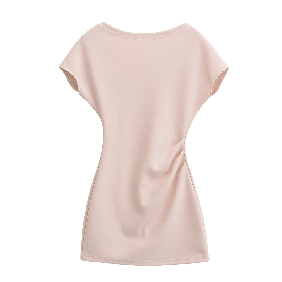 Irregular Off-Shoulder Mini Dress One-Shoulder Dress