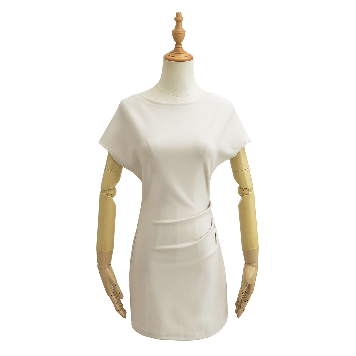 Irregular Off-Shoulder Mini Dress One-Shoulder Dress