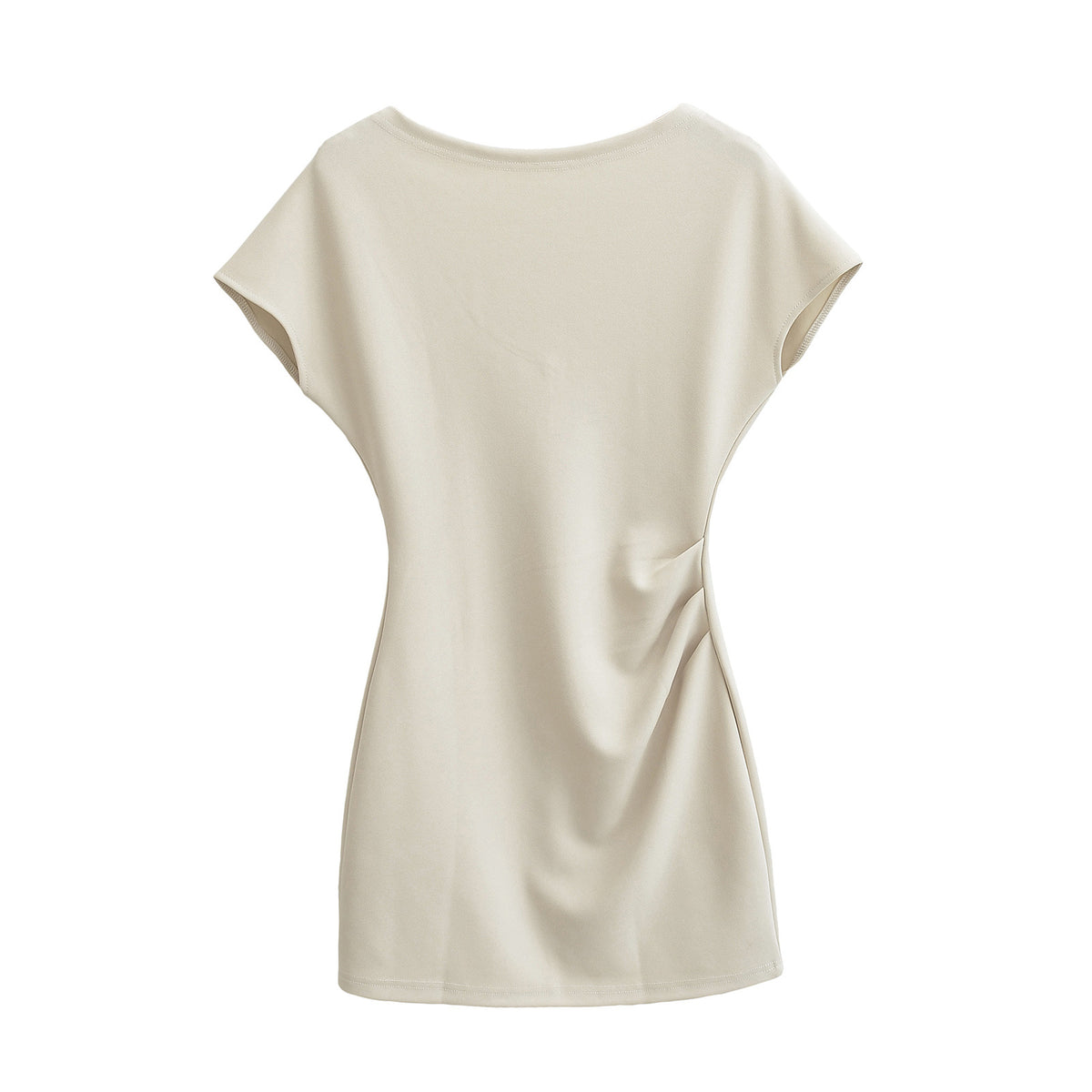 Irregular Off-Shoulder Mini Dress One-Shoulder Dress