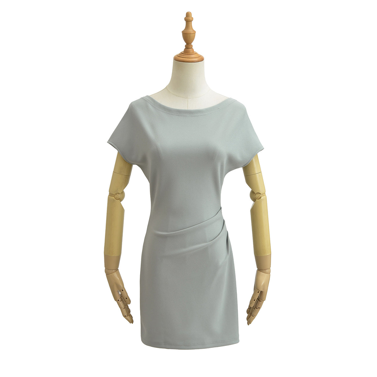 Irregular Off-Shoulder Mini Dress One-Shoulder Dress